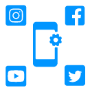  Social Media sites integration